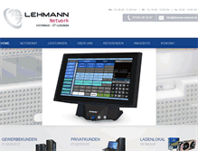 Tablet Screenshot of lehmann-network.de
